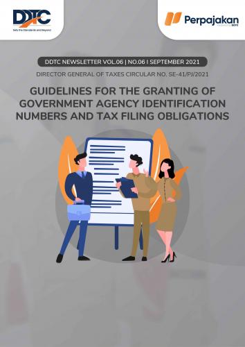 Cover Guidelines for the Granting of Government Agency Identification Numbers and Tax Filing Obligations