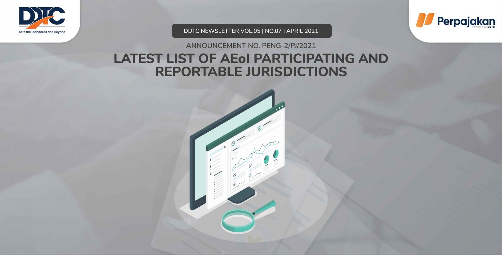 Cover Publikasi Latest List of AEoI Participating and Reportable Jurisdictions