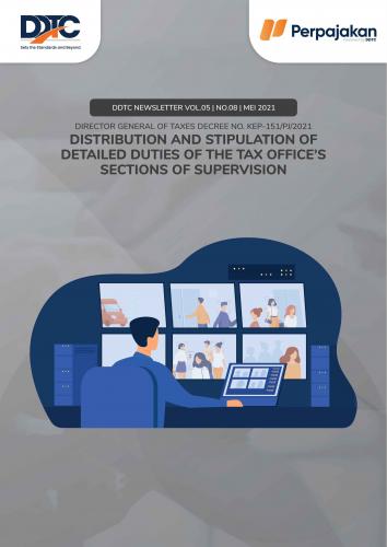 Cover Distribution and Stipulation of Detailed Duties of the Tax Office’s Sections of Supervision