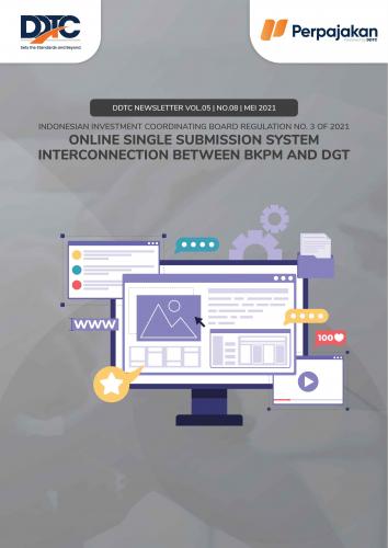 Cover Online Single Submission System Interconnection between BKPM and DGT