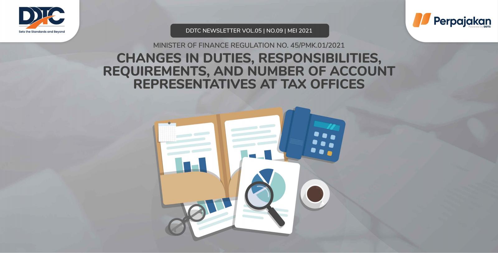 Cover Publikasi Changes in Duties, Responsibilities, Requirements, and Number of Account Representatives at Tax Offices