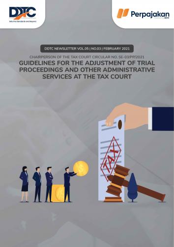Cover Guidelines for the Adjustment of Trial Proceedings and Other Administrative Services at the Tax Court