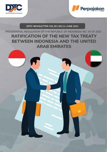 Cover Ratification of the New Tax Treaty between Indonesia and the United Arab Emirates