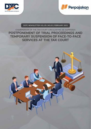Cover Postponement of Trial Proceedings and Temporary Suspension of Face-To-Face Services at the Tax Court
