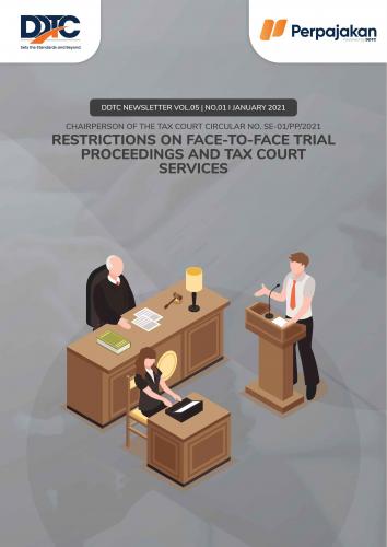 Cover Restrictions on Face-to-Face Trial Proceedings and Tax Court Services