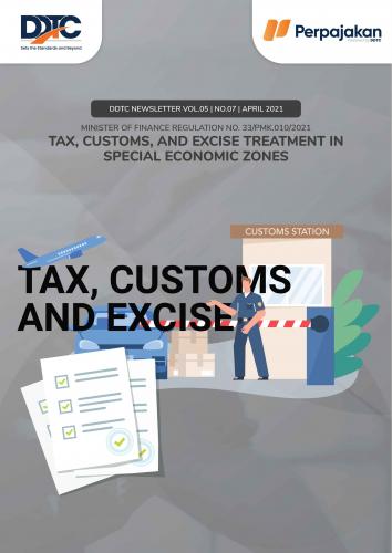 Cover Tax, Customs, and Excise Treatment in Special Economic Zones