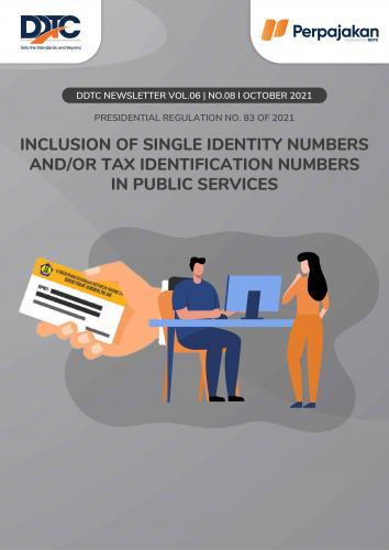Cover Inclusion of Single Identity Numbers and/or Tax Identification Numbers in Public Services