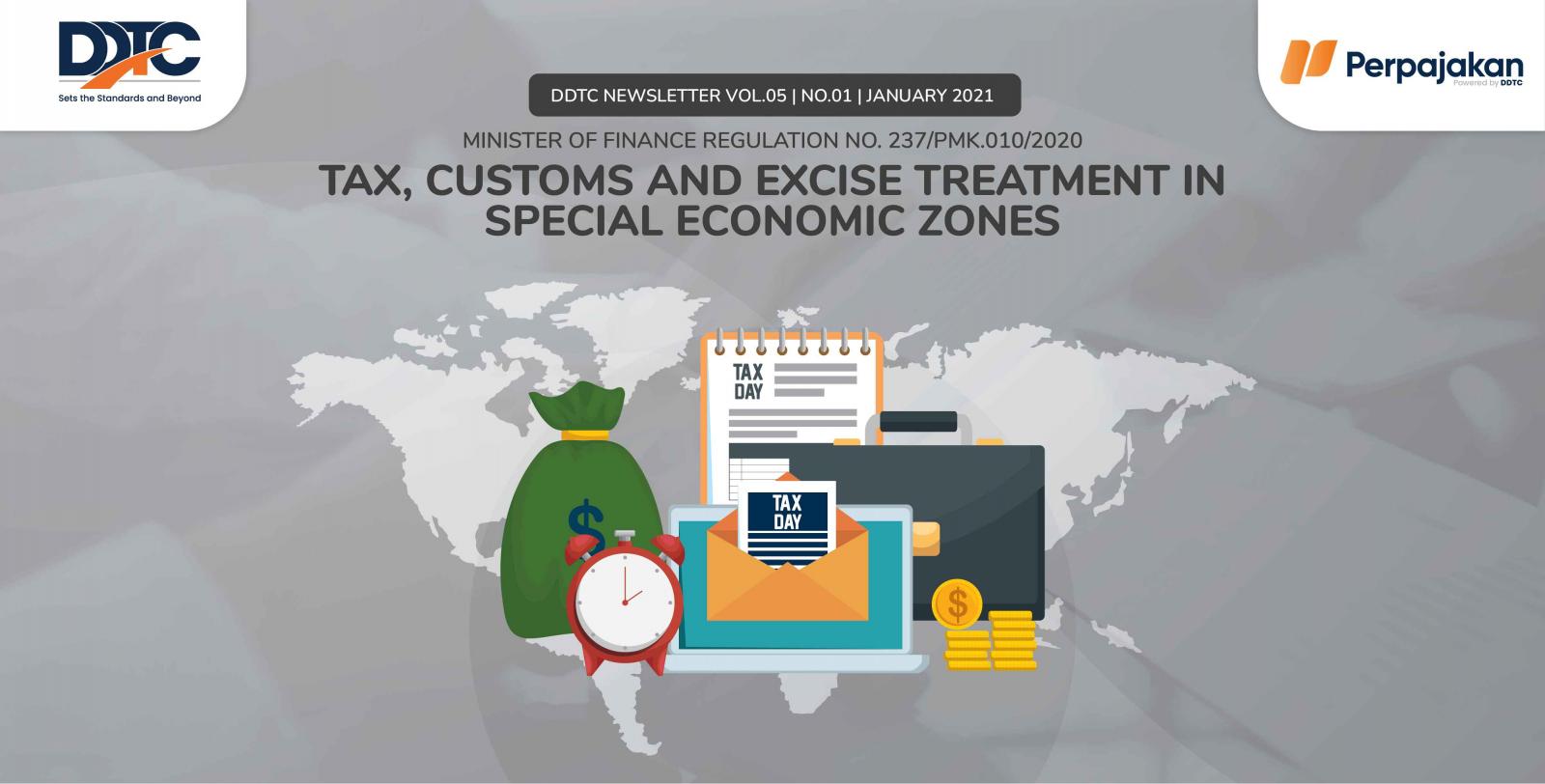 Cover Publikasi Tax, Customs and Excise Treatment in Special Economic Zones