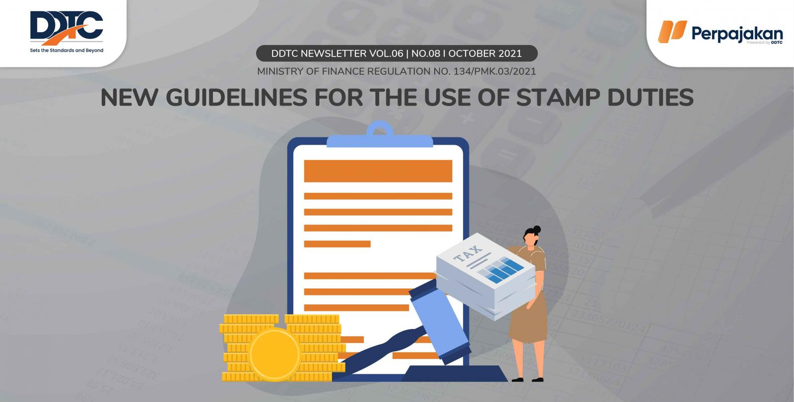 Cover Publikasi New Guidelines for the Use of Stamp Duties