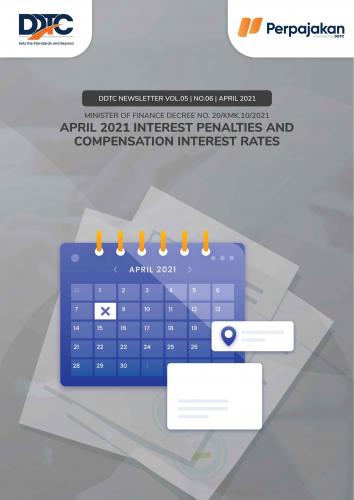 Cover April 2021 Interest Penalties and Compensation Interest Rates