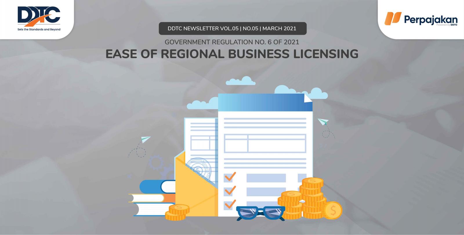 Cover Publikasi Ease of Regional Business Licensing