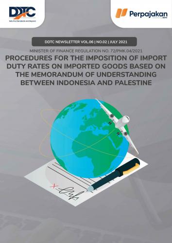 Cover Procedures for the Imposition of Import Duty Rates on Imported Goods Based on the Memorandum of Understanding between Indonesia and Palestine